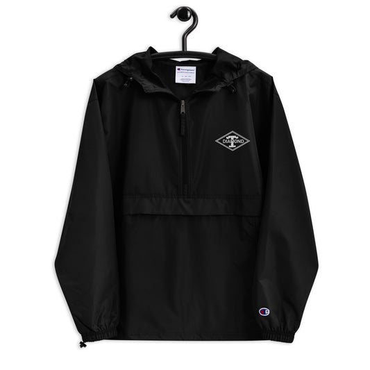 Diamond T Embroidered Champion Packable Jacket