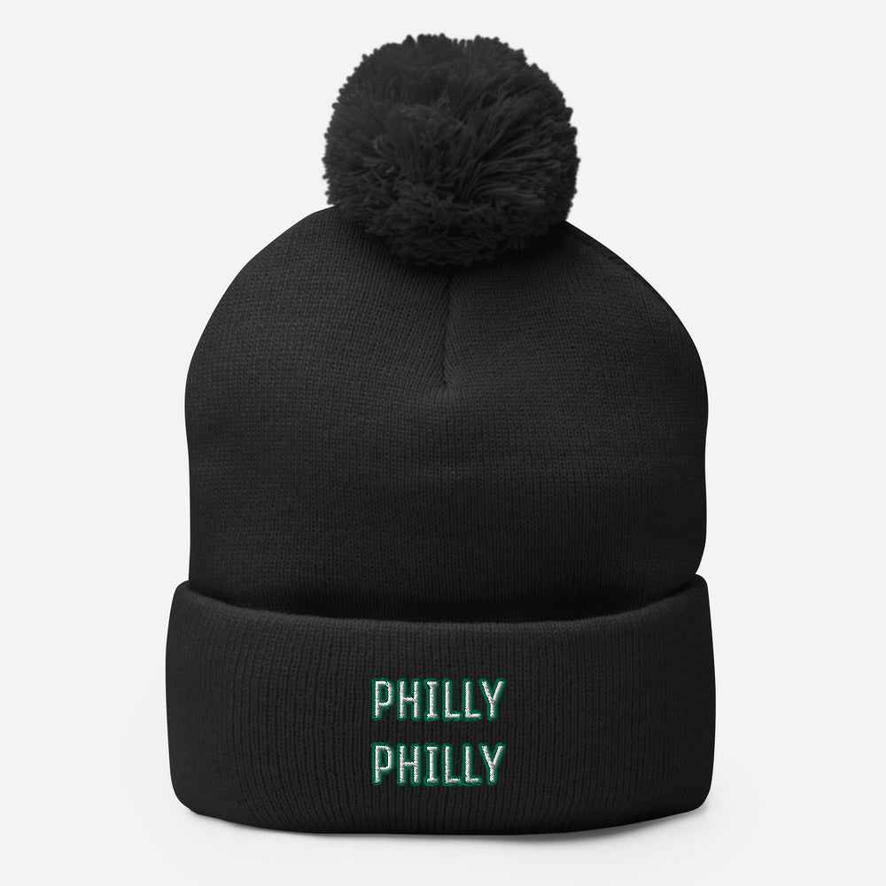 Philly Pom-Pom Beanie