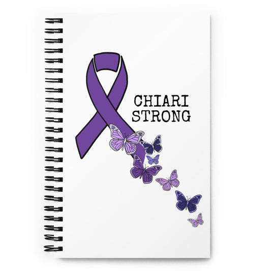 Chiari Butterfly Spiral notebook